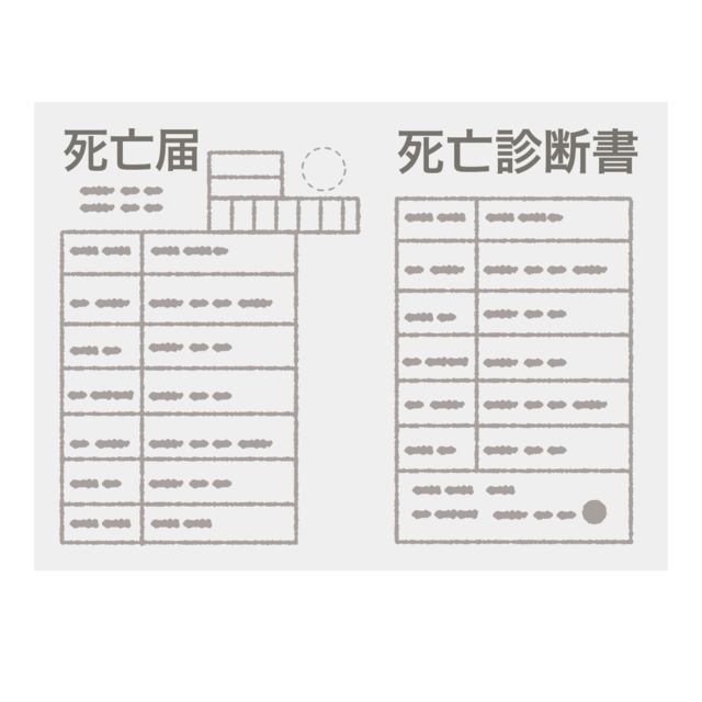 死亡届・死亡診断書