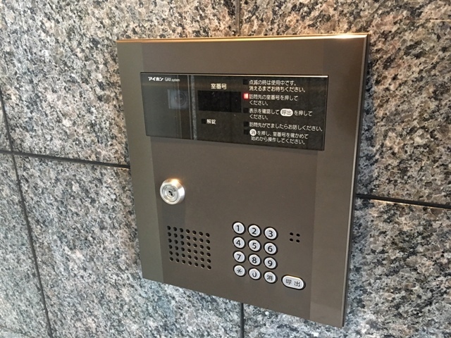 インターフォンの写真