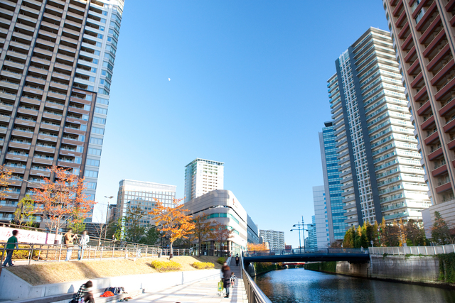 高層マンションの写真