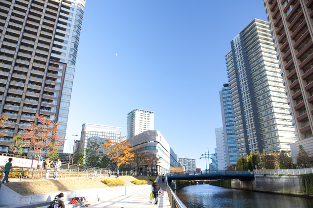 高層マンションの写真